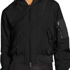 Jordan Flight Jacket, Size Medium in Black/Black/Black at Nordstrom